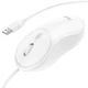Миша HOCO GM13 Esteem business wired mouse White (6931474757852) - изображение 3
