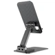 Тримач для телефону HOCO PH50 Ivey folding rotatable desktop holder Black (6931474782861) - зображення 3
