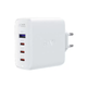 Мережевий зарядний пристрій ACEFAST A37 GaN charger set(cable C to C) White (AFA37W) - изображение 2