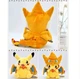 Мягкая игрушка плюшевая Tomy Pokemon Пикачу 21 см с улыбкой в костюме дракона Чаризард Покемон - изображение 2
