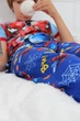 Дитяча піжама для хлопців Марвел Людина Павук SPIDERMAN MARVEL | світиться у темряві | короткий рукав | 5 роки зріст 104-110см | колір синій - зображення 11