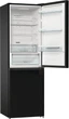 Холодильник з нижн. мороз. камерою Gorenje, 185х60х60см, 2 двері, 204(96)л, А++, NoFrost+ , LED дисплей, Зона св-ті, чорний - изображение 5