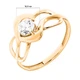 Кольцо Diamant К3342 (496859) 16.5 - изображение 2