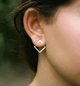 Сережки Ромби зі срібла 925 (АРТ. №6177) Dadiverin Jewelry - зображення 3