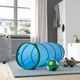 Игровой туннель детский IKEA DVÄRGMÅS 805.280.31 голубой / зеленый - изображение 5