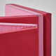 Складной гимнастический коврик IKEA PLUFSIG ПЛУФСИГ 505.522.73 красный/розовый - изображение 5