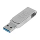 OTG USB Флешка Flash Drive T&G 3&1 Lightning & Android 256gb Metal 007 Металлик - изображение 2