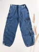 Джинсы ZARA 122 cм синий артикул Л526 - изображение 1