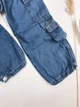 Джинсы ZARA 122 cм синий артикул Л526 - изображение 4