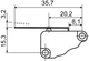 Мікроперемикач 1NO+1NC 15А 250V IP20 середня планка [A0050040021] V-15-21C25 АСКО - зображення 5