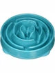 Миска-лабиринт для собак Outward Hound Fun Feeder Капля, средняя, бирюзовая, 20.2×5.5 см - изображение 1
