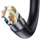 Кабель Baseus high Speed Seven types of RJ45 10Gigabit network cable round cable (WKJS010601) 8m Black - изображение 6
