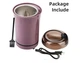 Мини электрическая кофемолка для кофе на 150Вт из нержавеющей стали Violet - изображение 2