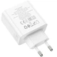 Сетевое зарядное устройство Hoco C113A Awesome PD65W (1A1C) - White - изображение 6