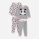 Набор детских пижам 2 шт для девочки Minoti 16pj 8 39878JNR 98-104 см Разноцветный (5063025212426) - изображение 1
