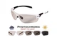 Окуляри фотохромні (захисні) Global Vision Hercules-7 White Photochromic (clear), фотохромні прозорі в білій оправі - зображення 1