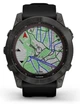 Смарт-годинник Garmin Fenix 7X Sapphire Solar Black DLC Titanium with Black Band (010-02541-45) - зображення 4