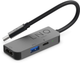 Hub USB 3 w 1 Linq USB Type-C (LQ48000) - obraz 3