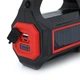 Ліхтар пошуковий Pahther PT-8895, 1LED+COB T6, 10W, 3+2+2 режими, 3600mah, Black, IP40, USB кабель+Solar, 200х95х130мм, BOX - изображение 7