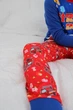 Дитяча піжама для хлопців Пожежна команда | світиться у темряві | 7 роки зріст 116-122см | колір червоний - зображення 5