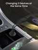 Автомобильное зарядное устройство UGREEN CD130 Dual USB Car Charger (Space Gray) (30780) - изображение 2