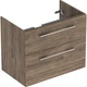 Тумба под умывальник GEBERIT Selnova Square 78.8x63.5x50.2см подвесная коричневая 501.210.00.1 - изображение 1