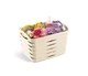Кошик Riband Design Ucsan plastik 1,5 л. бежевий M-094 - зображення 1