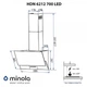 Витяжка Minola HDN 6212 BL/I 700 LED - изображение 12