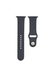 Силиконовый ремешок для Apple Watch 42/44/45/49 мм Dark Grey - изображение 2