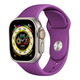 Силиконовый ремешок для Apple Watch 42/44/45/49 мм Grape - изображение 1