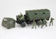 Сборная модель 1/72 автомобиль JGSDF 3 1/2t Truck with Additional Armor w/6 Figures Aoshima 01208 - изображение 4
