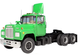 Збірна модель 1/25 вантажівка Mack R685ST Semi Tractor AMT01039 - зображення 2