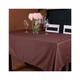 Скатертина MirSon Водонепроникна 401 Satin Waterproof Chocolate 140x220 см (2200006739364) - зображення 1