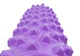 Массажный ролик для фитнеса, йоги EasyFit Grid Roller PRO 45 см Фиолетовый (МФР валик, роллер для массажа всего тела: рук, ног, спины, шеи) - изображение 3