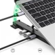 Підставка для ноутбука Ugreen CM359 80551 X-Kit HUB Type C-2xUSB 3.2 Gen1/HDMI 4K /SD/TF чорна - зображення 6