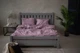 Комплект постельного белья Satin Stripe Plum 100% хлопок 215х150 см 70х70 см полуторный - изображение 4