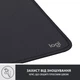 Ігрова поверхня Logitech Mouse Pad Studio Graphite (956-000049) - изображение 5