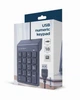 Клавіатура Gembird KPD-U-03 USB Black (KPD-U-03) - изображение 2