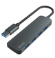 USB-хаб Savio AK-53 USB 3.0 4-in-1 - зображення 1