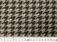 Ткань Трикотаж Камилла гусиная лапка 20 мм, бежево-коричневый, пог. м. (т84, 2103087A, д9 цв2) - изображение 4