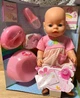 Пупс функціональний Yale Baby BL019M 8 функцій памперс горщик пляшечка тарілочка - зображення 1