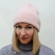Комплект жіночий зимовий ангора з вовною (шапка+шарф-снуд) ODYSSEY 58-60 см рожевий 12156 - 12492 - зображення 2