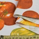 Деко коттон овощи оранжевые, белый, ш.150 (20406.049) - изображение 2