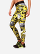 Спортивні лосини TREC WEAR Leggings TGirl 07 XXS Жовто-сірі (5902114022211) - зображення 3