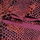 Замша искусственная с напылением рептилия фуксия (20629.005) - изображение 3