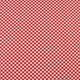 Деко коттон шахматка 6мм красно-белая, ш.150 (20405.039) - изображение 1