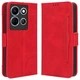Чехол Deexe Wallet Stand для Infinix Note 30 - Red - изображение 1