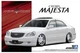 Сборная модель 1/24 автомобиля Toyota Crown Majesta Vlene '04 UZS186 Aoshima 05236 - изображение 1