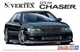 Сборная модель 1/24 автомобиль Vertex JZX100 Chaser Tourer V '98 Aoshima 05981 - изображение 1