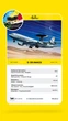 Сборная модель 1/72 самолет E-3B AWACS Стартовый набор Heller 56308 - изображение 5
